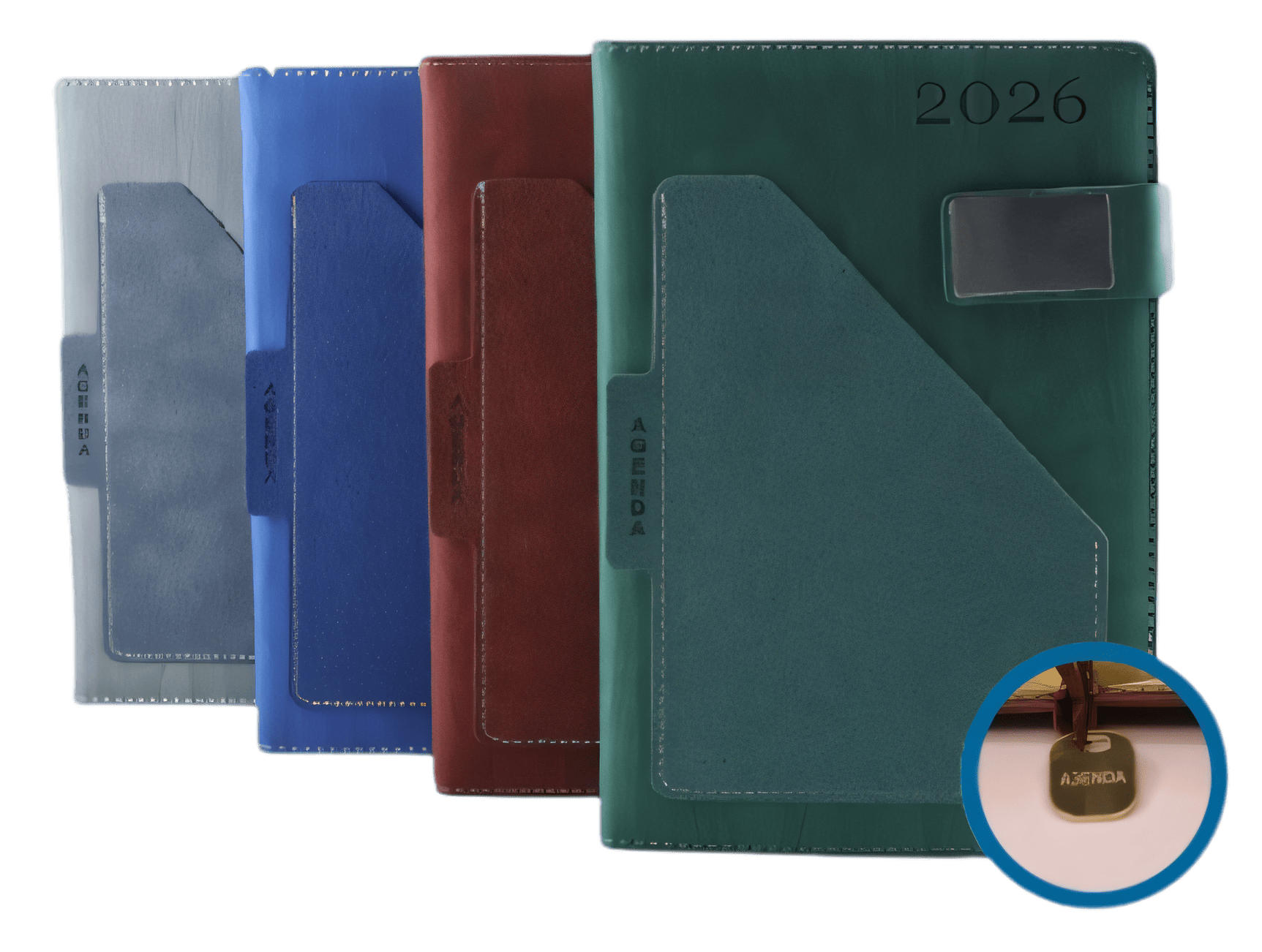 Agenda Ejecutiva Doble Textura 2026